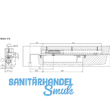 Gleitschiene BOXER E, silber