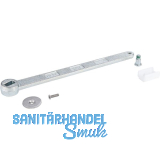 DORMAKABA Schwinghebel flachkonisch, Stahl im Gesenk geschmiedet, verzinkt