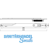 IMH-ABS Mitnehmerhaken GF UNI 24 V Gr.2, 315 x 24 mm,schwarz verzinkt,DIN rechts