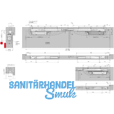 DORMAKABA Gleitschiene G 96 GSR-EMF 1