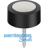 FSB Bodent�rpuffer 38 3878 � 48 mm, H�he 24 mm, Aluminium silber eloxiert