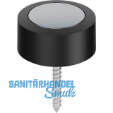 FSB Bodent�rpuffer 38 3878 � 48 mm, H�he 24 mm, Edelstahl matt