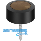 FSB Bodent�rpuffer 38 3878 � 48 mm, H�he 24 mm, Bronze dunkel patiniert