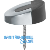 FSB Bodent�rpuffer 38 3816 - � 60 mm, Anschlag Gummi, Edelstahl feinmatt