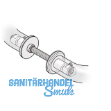 FSB Befestigungszubeh�r T�rgriffe paarweise, T�rst�rke 35 - 54 mm, Stahl