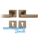 FSB Dr�ckergarnitur 12 1004 ASL auf Rosette PZ, Bronze dunkel patiniert