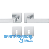 FSB Dr�ckergarnitur 12 1004 ASL auf Rosette BB, Edelstahl matt