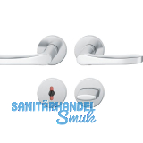 FSB Dr�ckergarnitur 12 1106 ASL auf Rosette WC, Edelstahl matt