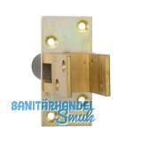 Pendelt�rbeschlag, Feststell. 90�, TS 19 - 24 mm, Messing poliert