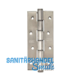 Pendelt�rband einseitig wirkend, Rollen � 18 mm, H�he 180 mm, eckig, Edelstahl