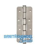 Pendelt�rband einseitig wirkend, Rollen � 18 mm, H�he 180 mm, rund, Edelstahl