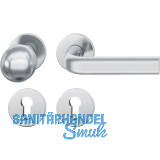 FSB Wechselgarnitur 12 1242 ASL auf Rosette PZ, Edelstahl matt