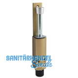 T�rfeststeller 1222 Hub 60 mm, 35 x 225 mm, Aluminium goldf�rbig lackiert