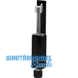 T�rfeststeller 1222 Hub 60 mm, 35 x 225 mm, Aluminium schwarz matt RAL 9005