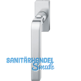 FSB Fenstergriff 34 1004 eckige Rosette, Edelstahl matt