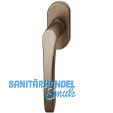 FSB Fenstergriff 34 1106 ovale Rosette, Bronze dunkel patiniert gewachst