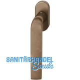 FSB Fenstergriff 34 1267 ovale Rosette, Bronze dunkel patiniert gewachst