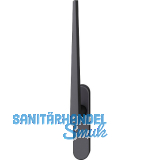 FSB Hebeschiebet�rgriff 34 1005, Aluminium schwarz matt