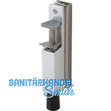 T�rfeststeller 1133 f�r Glast�ren, Hub 30 mm, 212 x 36 mm, Alu silber eloxiert