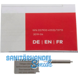 Einstellwerkzeug zum Umstellen der Panikseite f�r SVP 6000 Schl�sser