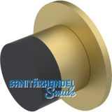 KWS Wandt�rpuffer 2007 � 50 mm, Aluminium messingf�rbig eloxiert