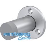 KWS Wandt�rpuffer 2012 � 55 mm, H�he 120 mm, Stahl silber lackiert