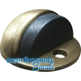 Bodent�rpuffer - Bodenplatte � 45 mm, Anschlagh�he 17 mm, Messing patiniert