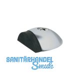 Bodent�rpuffer - Bodenpl. � 57 mm, Anschlagh. 17 mm, silber eloxiert