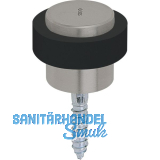 GRUNDMANN Bodent�rpuffer � 48 mm, H�he 38mm, Gummiring, Edelstahl sat.