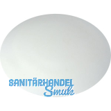 Wandt�rpuffer - � 60 mm, H�he 15 mm, Kunststoff wei�