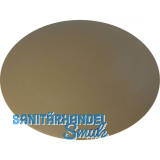 Wandt�rpuffer - � 60 mm, H�he 15 mm, Kunststoff beige