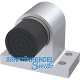KWS Bodent�rpuffer 2024 gefederter Anschlagpuffer, Aluminium silber eloxiert