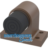 KWS Bodent�rpuffer 2024 gefederter Anschlagpuffer, Alu dunkelbraun eloxiert