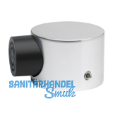 KWS Bodent�rpuffer - � 50 mm, H�he 35 mm, silber eloxiert