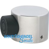 KWS Bodent�rpuffer - � 50 mm, H�he 35 mm, Edelstahl matt