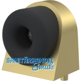 KWS Bodent�rpuffer 2028, 37x48x50mm, Aluminium messingf�rbig eloxiert