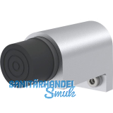 KWS Wandt�rpuffer 2049 gefederter Anschlagpuffer, Aluminium silber lackiert