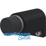 KWS Wandt�rpuffer 2049 gefederter Anschlagpuffer, Aluminium schwarz lackiert