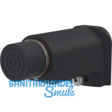 KWS Wandt�rpuffer 2051 gefederter Anschlagpuffer, Aluminium schwarz lackiert