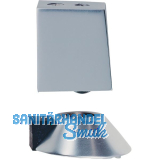 T�rfeststeller 1023 mit Gummipuffer und Kugel, Aluminium silber eloxiert