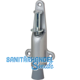 T�rfeststeller 1024 Hub 25 mm, 129 x 53 mm, Stahl silber lackiert