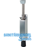 T�rfeststeller 1046 Hub 120 mm, 370 x 35 mm, Aluminium silber lackiert