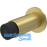 KWS Wandt�rpuffer 2064 gefederter Puffer, L�nge 80 mm,Alu messingf�rbig eloxiert