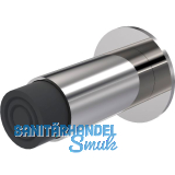 KWS Wandt�rpuffer 2064 gefederter Puffer, L�nge 80 mm, Edelstahl poliert