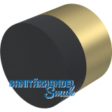 KWS Wandt�rpuffer 2068, � 30 mm, L�nge 25 mm, Aluminium messingf�rbig eloxiert