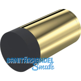 KWS Wandt�rpuffer 2071, � 30 mm, L�nge 80 mm, Messing poliert