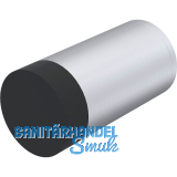 KWS Wandt�rpuffer 2073, � 30 mm, L�nge 120 mm, Aluminium silber eloxiert