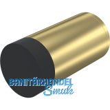 KWS Wandt�rpuffer 2073, � 30 mm, L�nge 120 mm, Messing matt