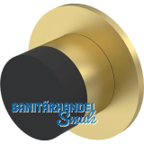 KWS Wandt�rpuffer 2069, � 30 mm, L�nge 28 mm, Aluminium messingf�rbig eloxiert