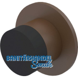KWS Wandt�rpuffer 2069, � 30 mm, L�nge 28 mm, Aluminium dunkelbraun eloxiert